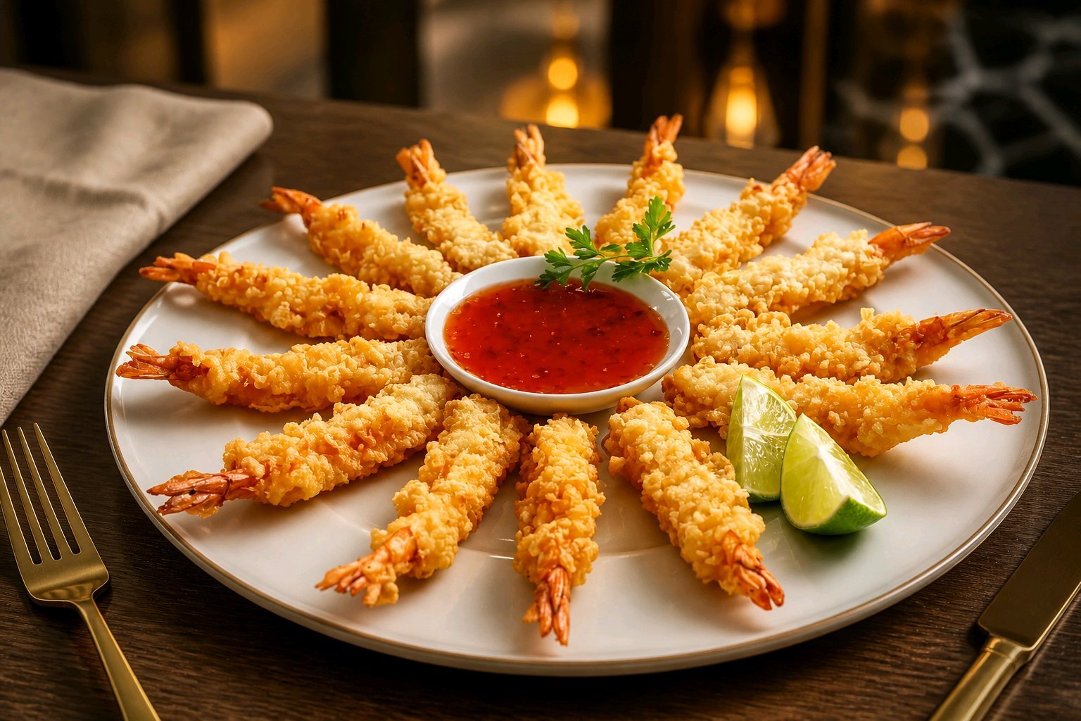 Tôm Tempura Tẩm Bột - 250gr (10con)