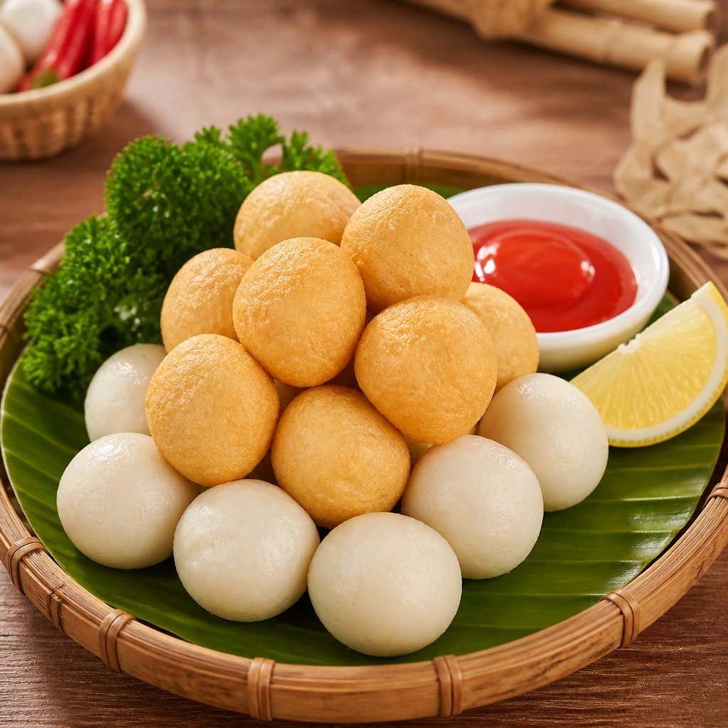 Cá Viên Hoa Doanh - 500gr (80viên)