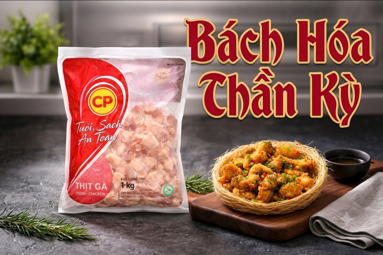 Sụn Đùi Gà CP - 1KG (Đủ ký)