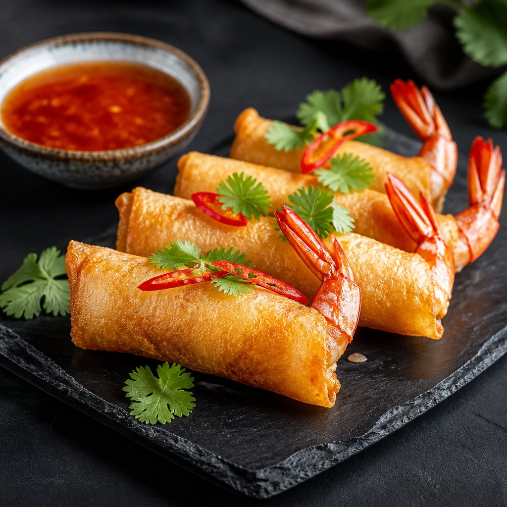Chả Giò XỐP Con Tôm - 500gr (20cuốn)