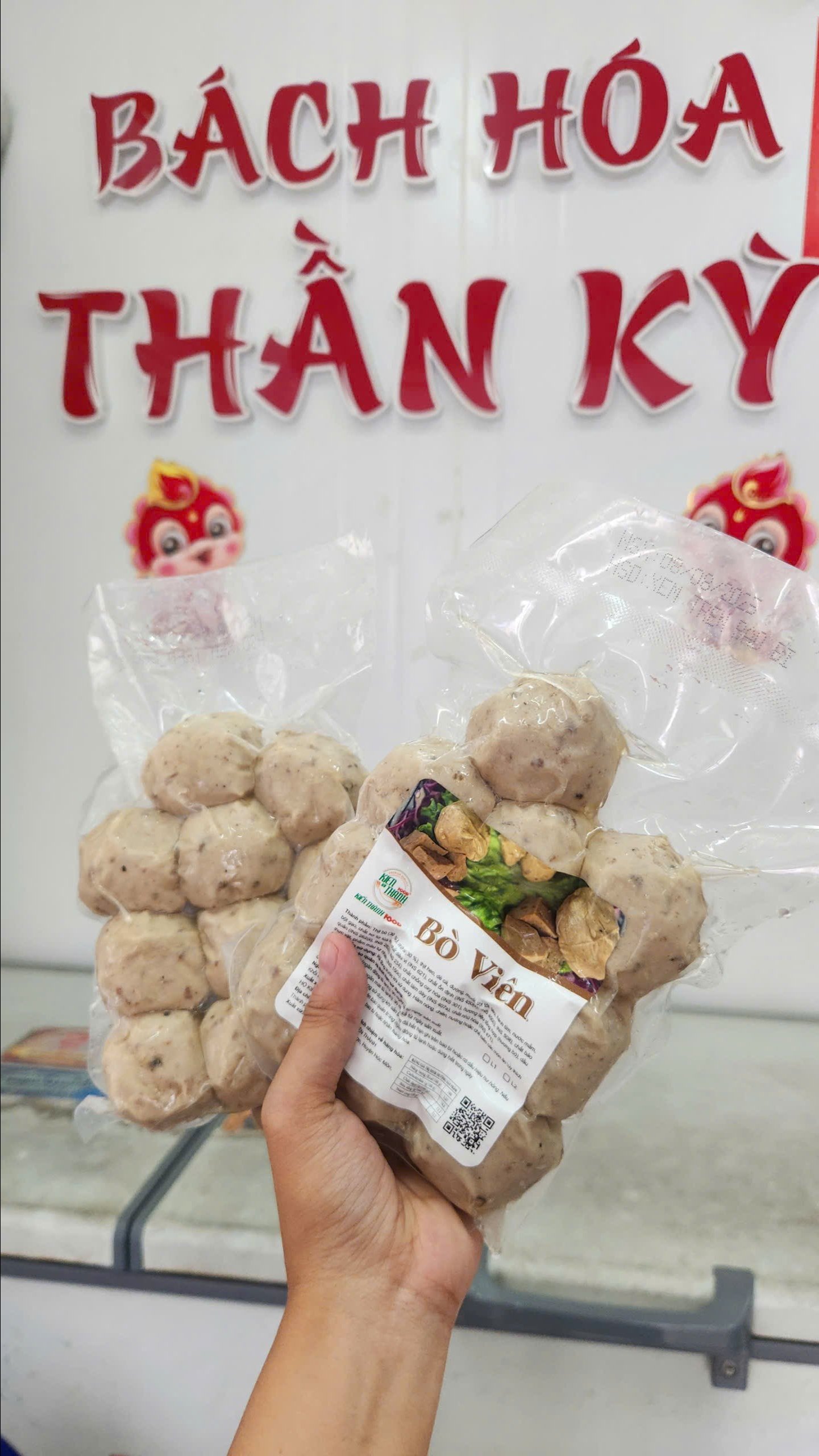 Bò Viên Gân - 500gr (10viên)