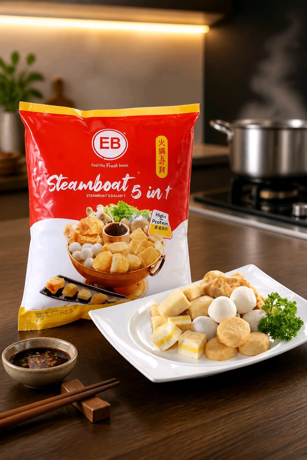 Viên Lẩu 5in1 EB - 500gr