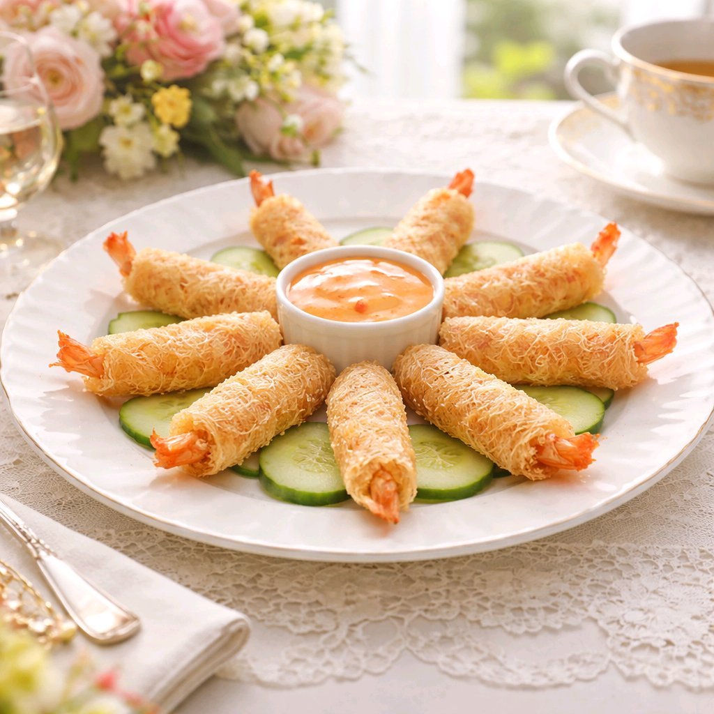Chả Giò Rế Con Tôm - 500gr (20cuốn)