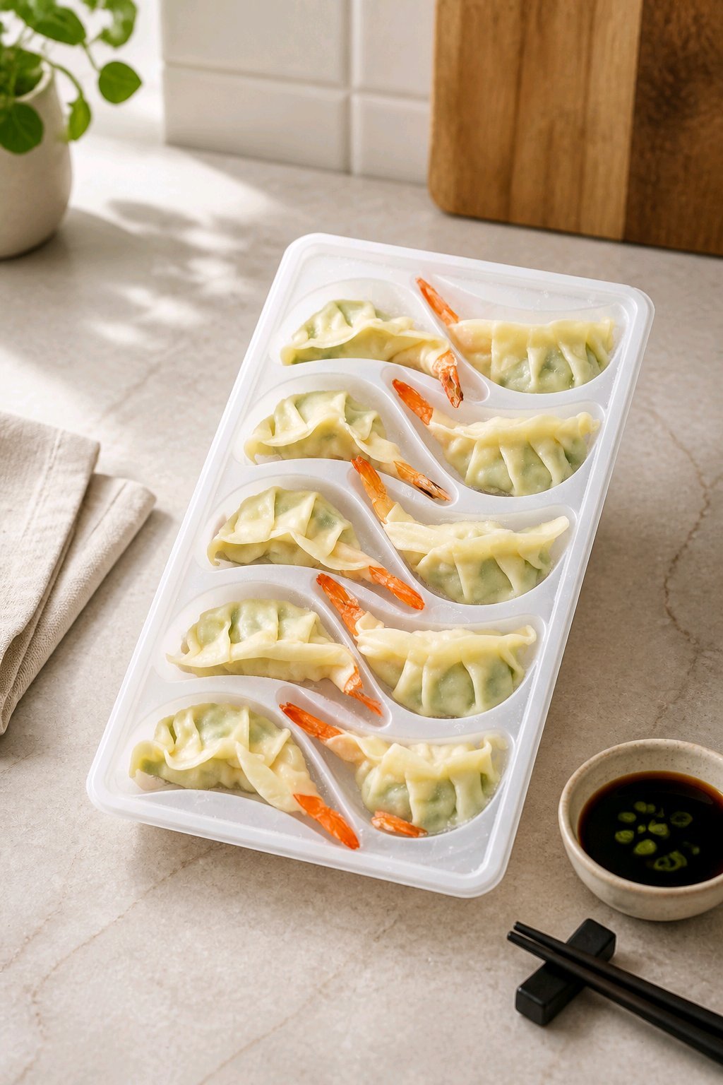 Bánh Xếp Kiểu Nhật Con Tôm - 200gr (10cái)