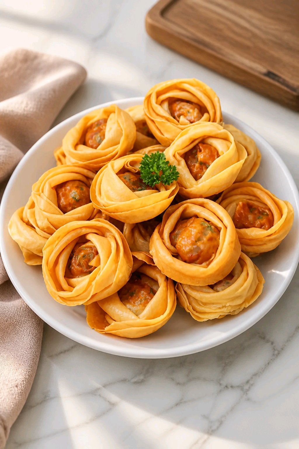 Mây Cuộn Hoàng Kim - Gói (10cái)
