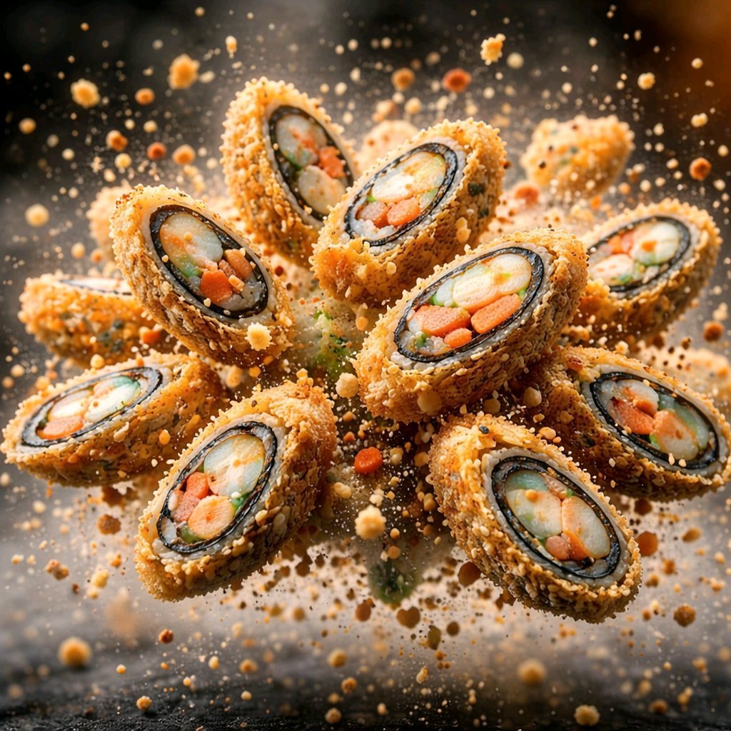 Bánh Cuộn Rong Biển - 550gr (10cái)