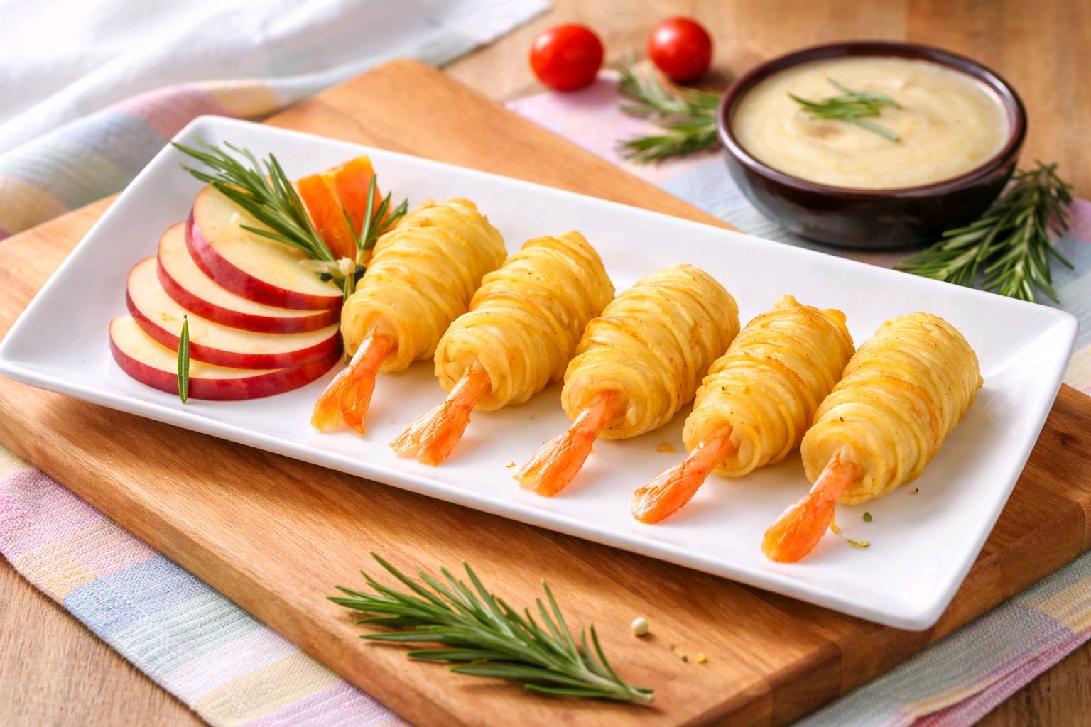 Tôm Cuộn Khoai Tây - 300gr (10con)