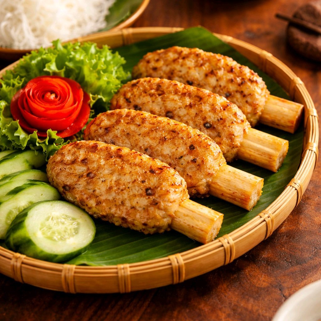 Chả Mực Mía - 500gr (10cây)