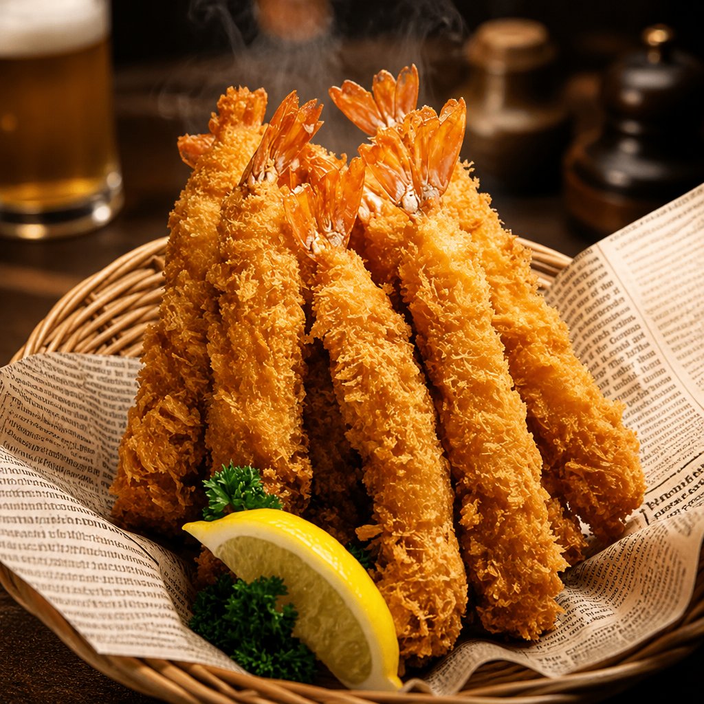 Tôm Tempura Tẩm Bột - 250gr (10con)