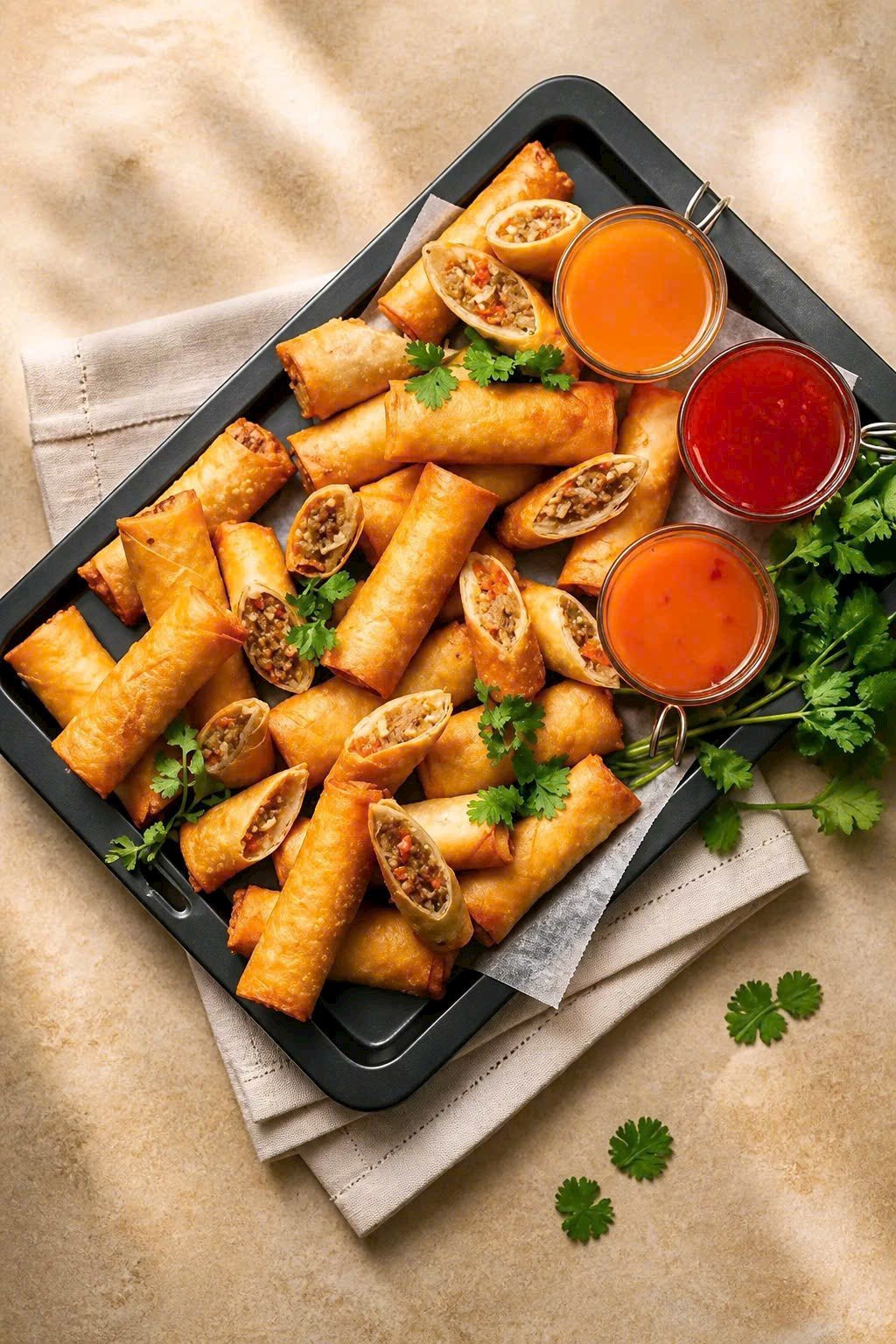 Chả Giò Xốp Hải Sản - 500gr (20cuốn)