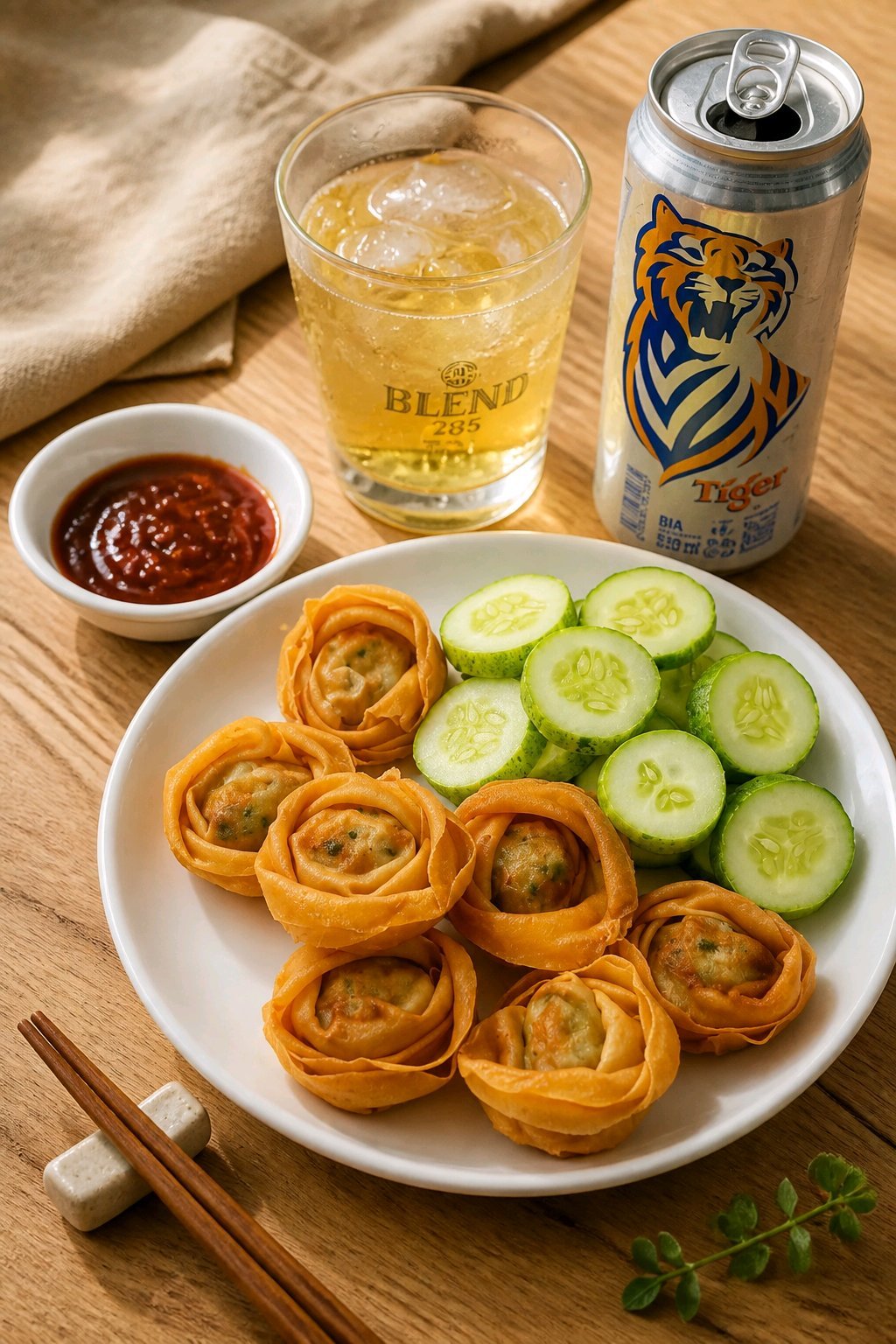 Mây Cuộn Hoàng Kim - Gói (10cái)