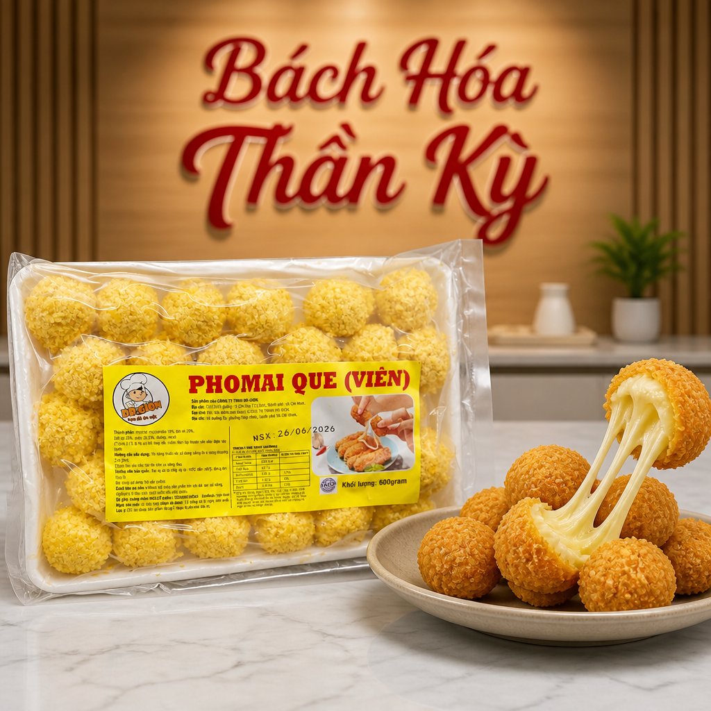 Phô Mai Viên - 500gr (30viên)