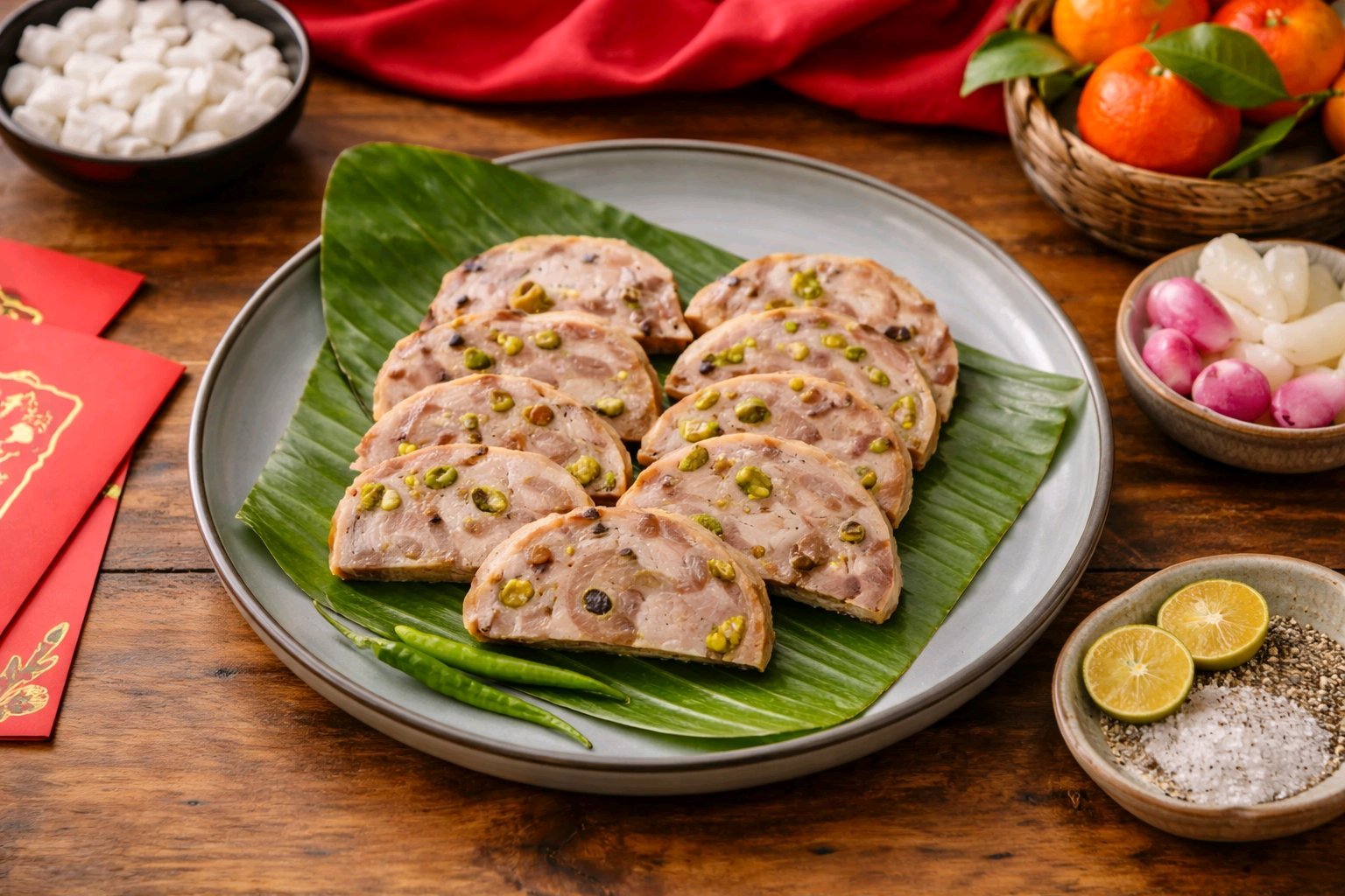 Chả Bò Ớt Xiêm - 500gr (2đòn)