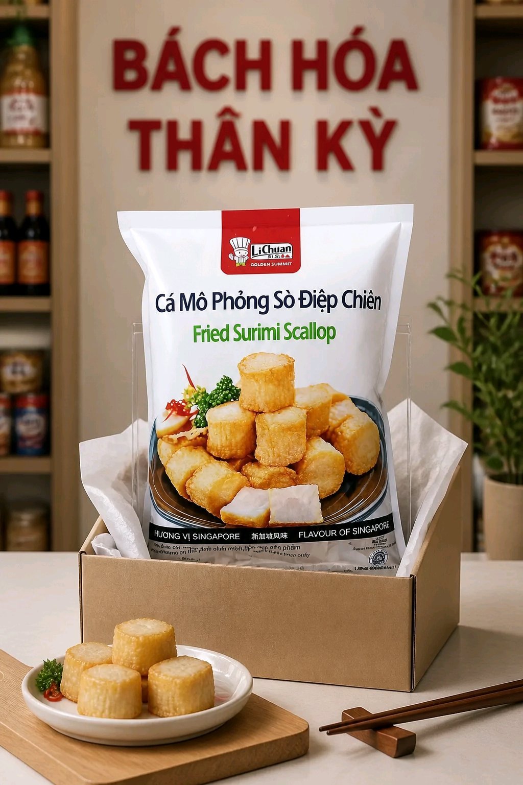 Sò Điệp Lichuan - 500gr (43viên)