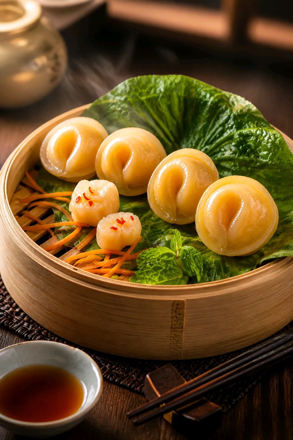 Há Cảo Sò Điệp Nhân Hải Sản - 880gr (40viên)