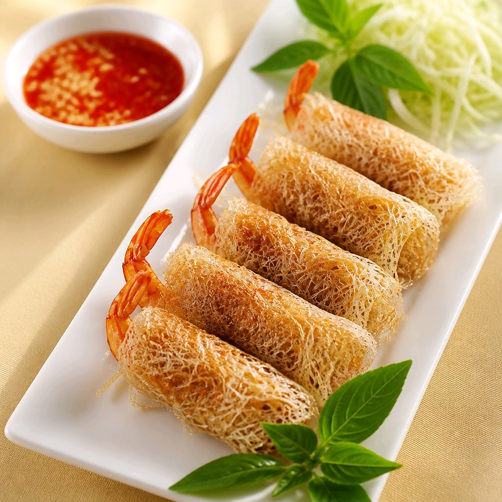 Chả Giò Rế Con Tôm - 500gr (20cuốn)