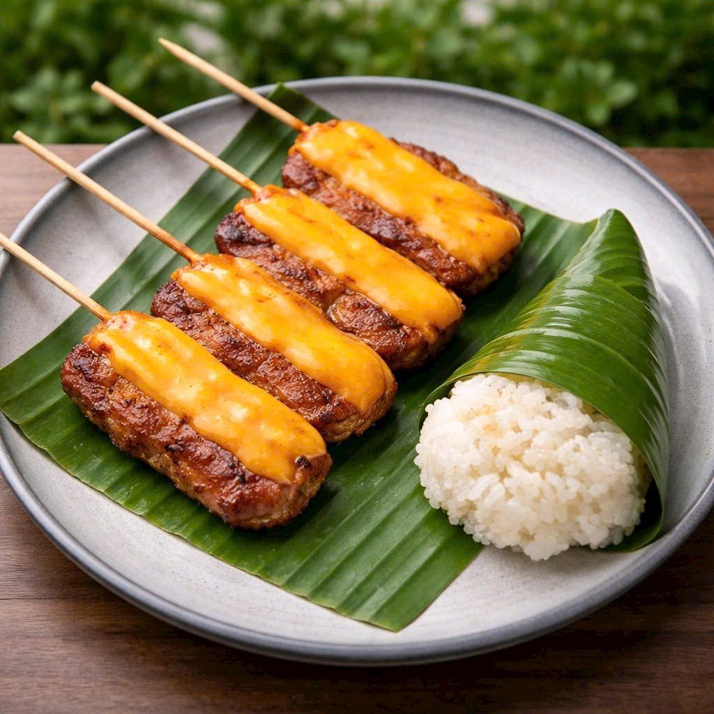 Bò Nướng Phô Mai Thái Lan - 300gr (6cây)