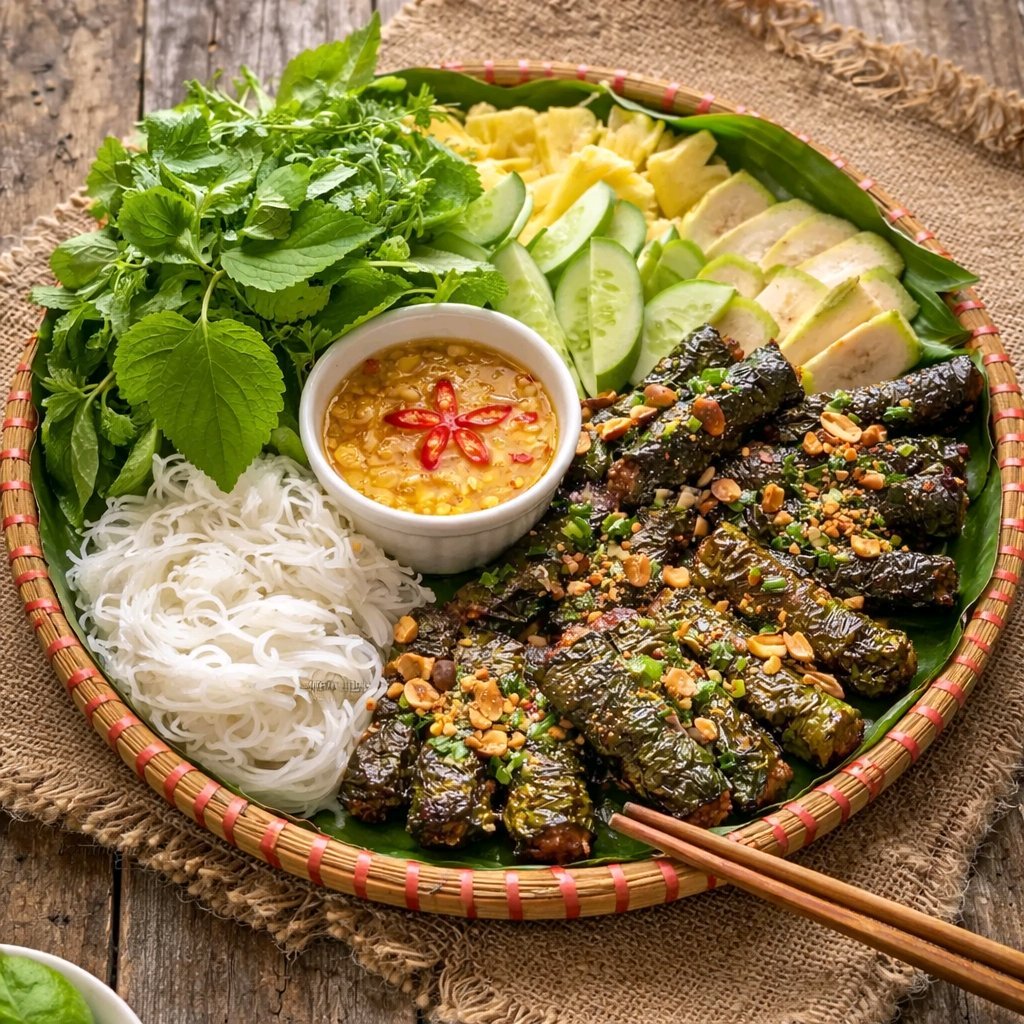 Bò Lá Lốt - 330gr (24cuốn)