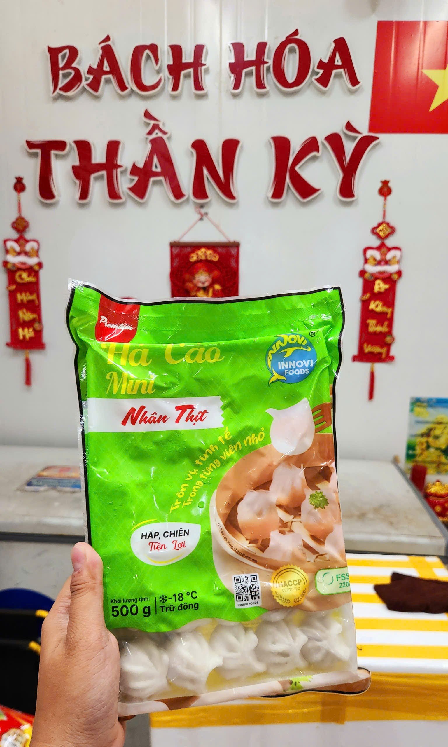 Há Cảo Mini Nhân Thịt - 500gr (30viên)
