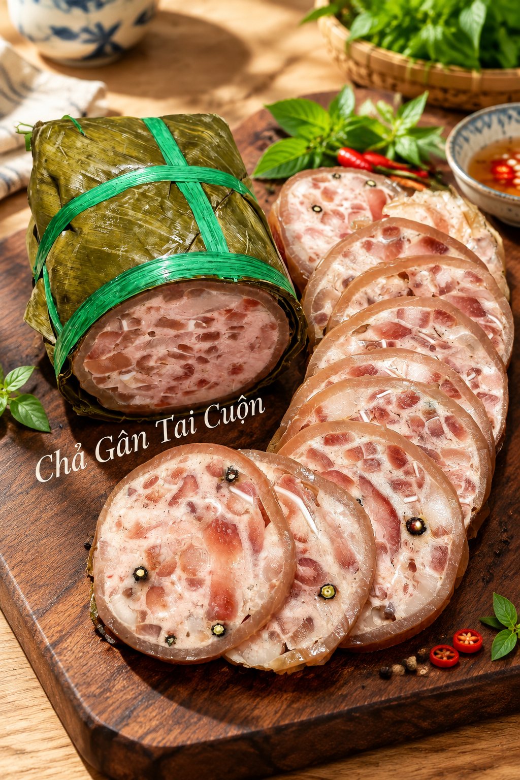 Chả Gân Tai Cuộn - Đòn 500gr