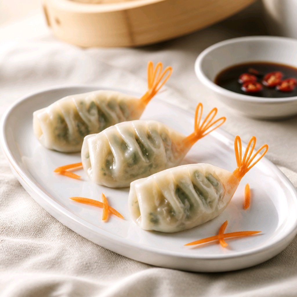 Bánh Xếp Kiểu Nhật Con Tôm - 200gr (10cái)