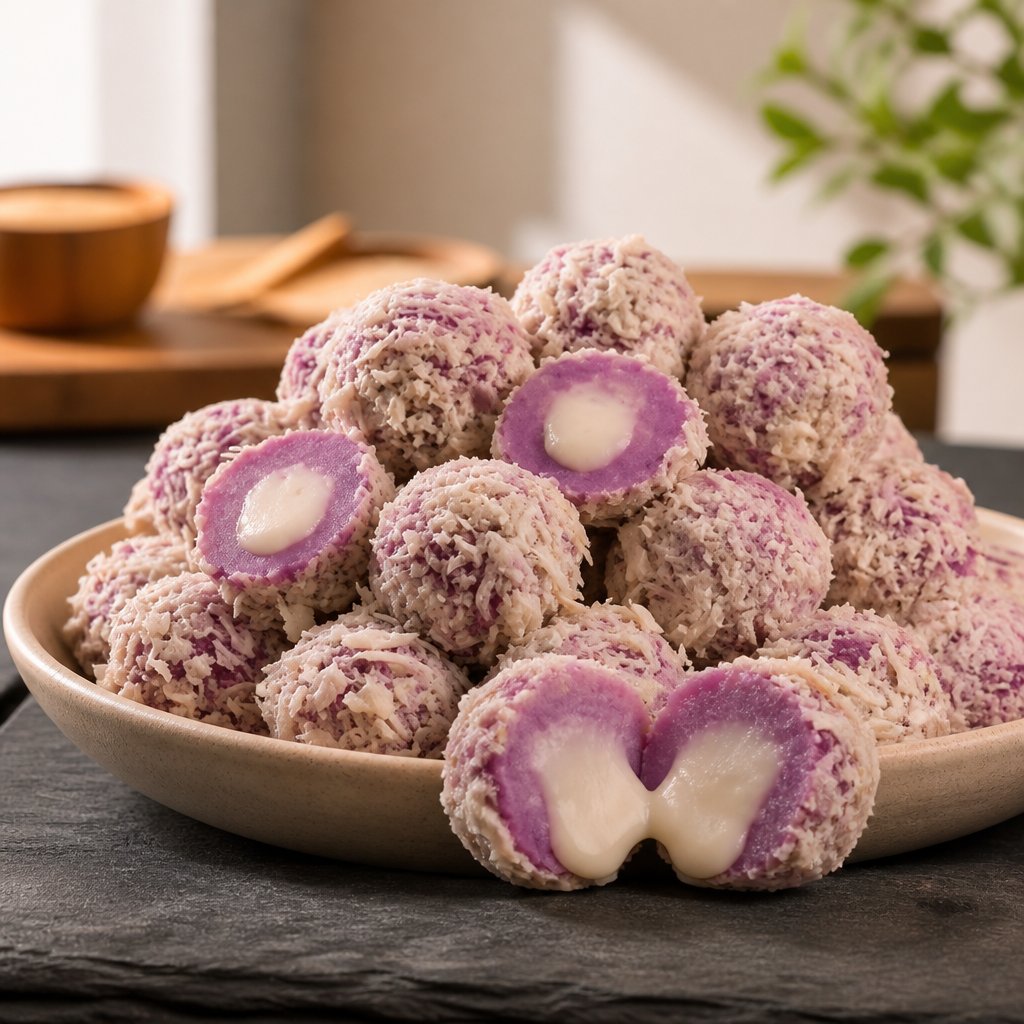 Viên Hải Sản Khoai Môn ONGON - 500gr (35viên)