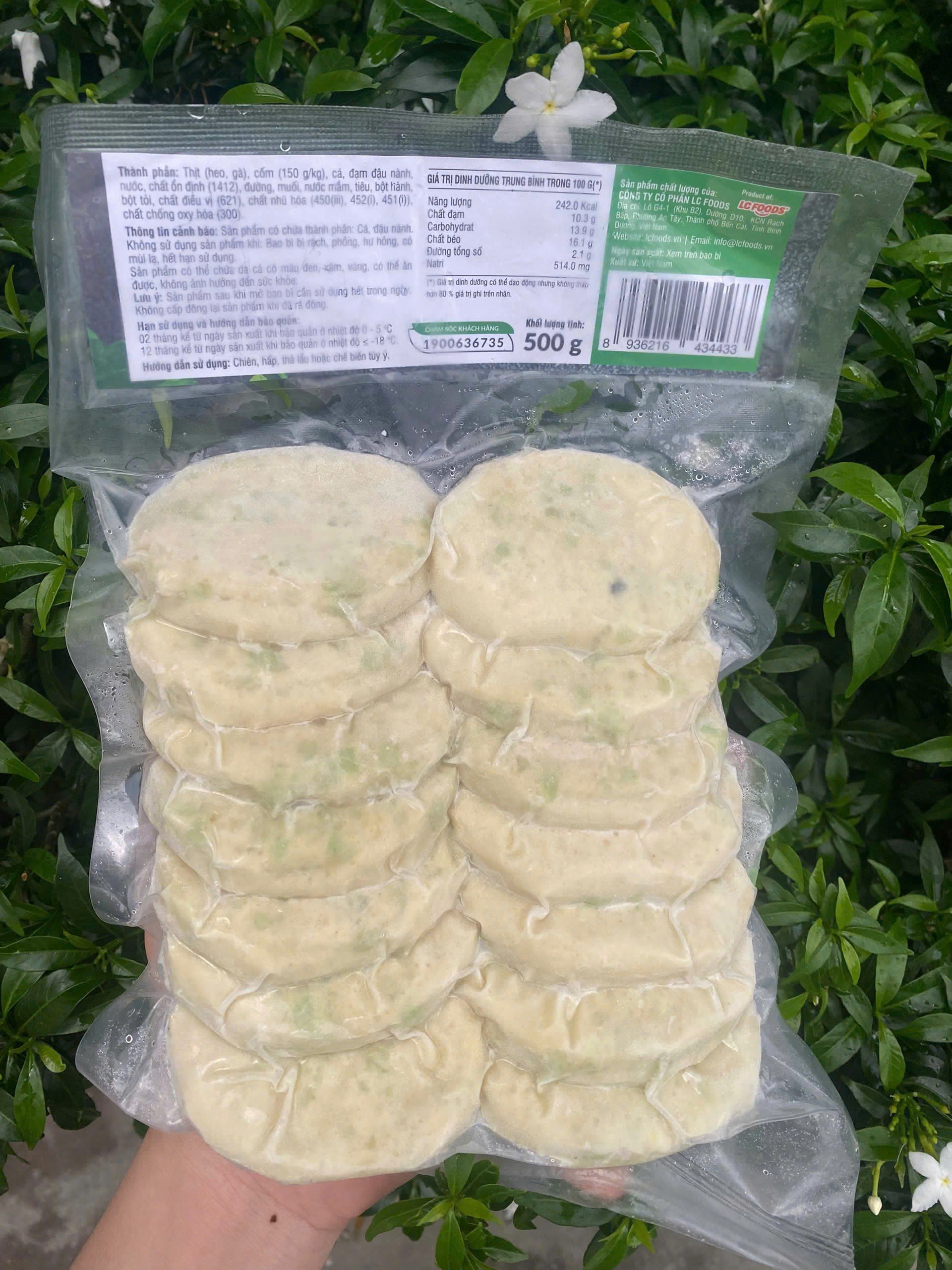 Chả Cốm Làng Vòng - 500gr (13/14miếng)