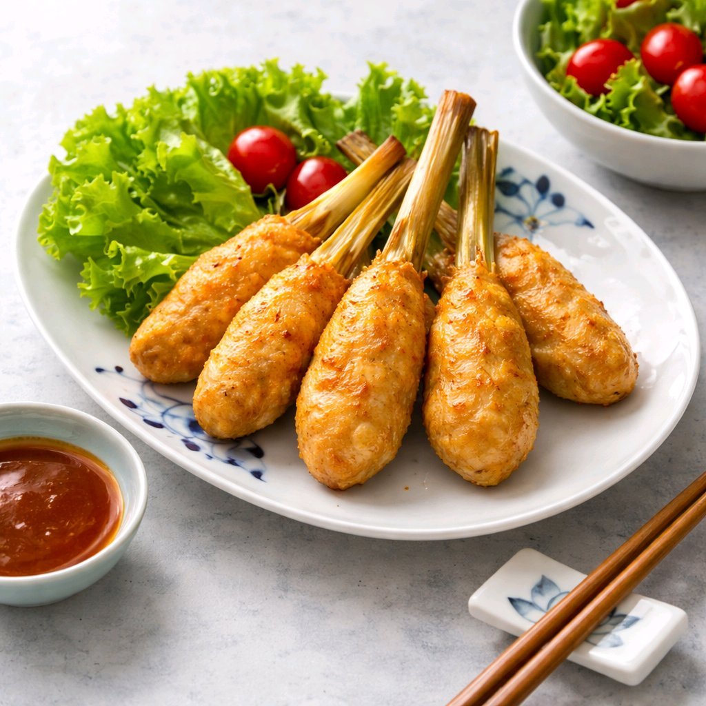 Chạo Tôm Quấn Sả - 500gr (15cây)