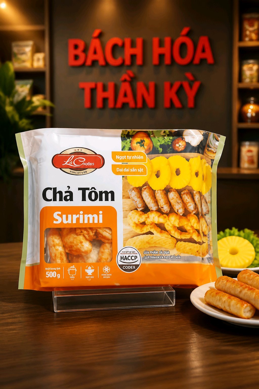 Tôm Surimi - 500gr (32con)
