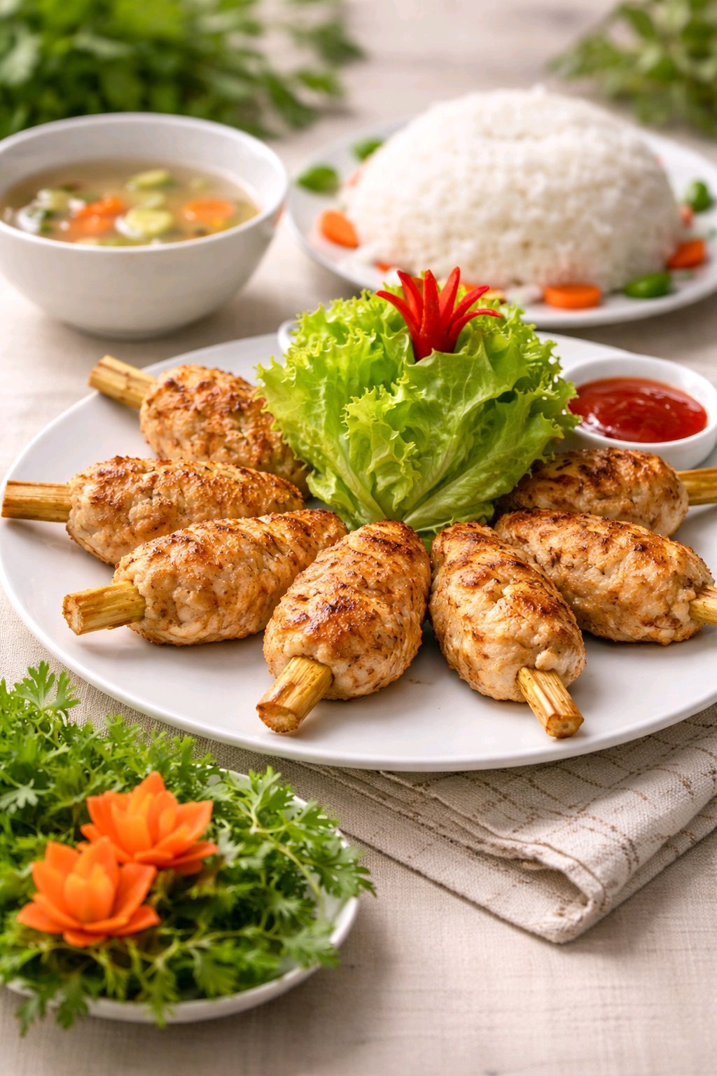 Chả Mực Mía - 500gr (10cây)