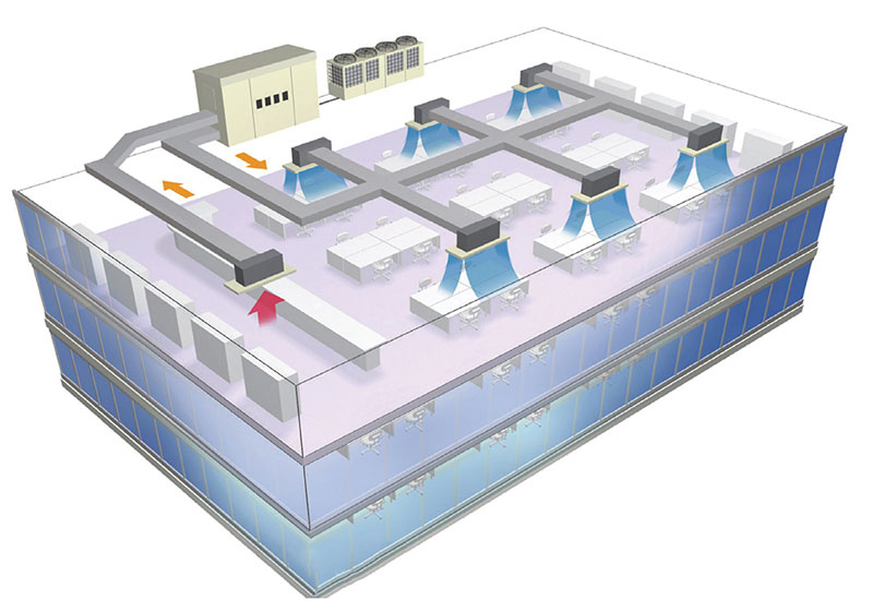 Ống gió điều áp buồng thang: thiết kế & nghiệm thu