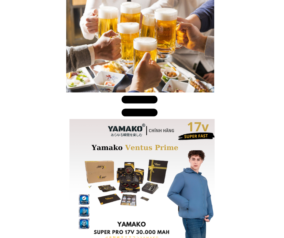 1 bữa nhậu đã có thể mua được chiếc áo điều hòa giúp làm mát cả ngày dài