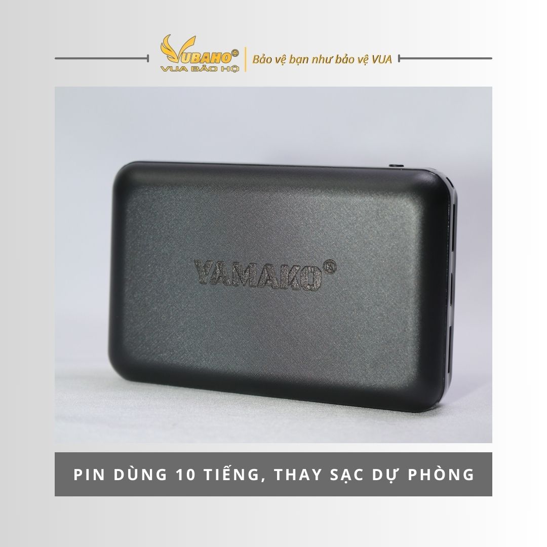 Áo sưởi Ấm Super Heating Yamako 9 vùng sưởi nhiệt màu XANH THAN