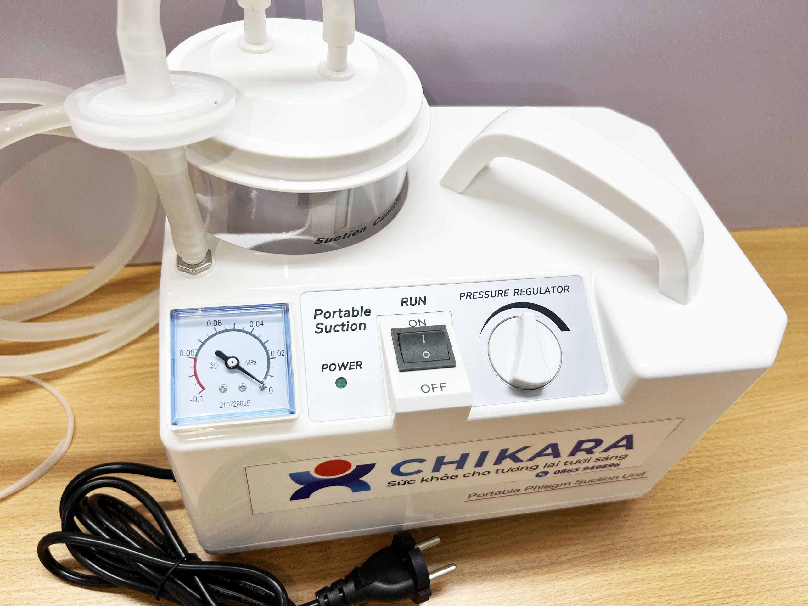 Máy hút đờm dịch Chikara