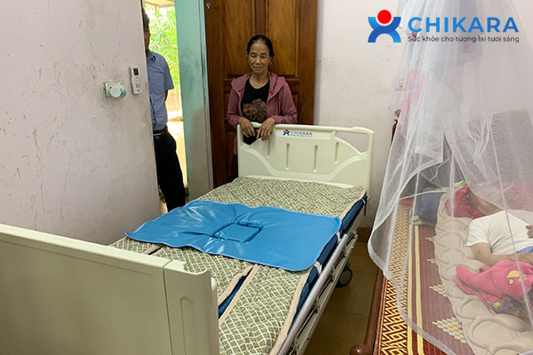 Bàn giao giường y tế cho khách hàng tại Vân Nam Phúc Thọ Hà Nội
