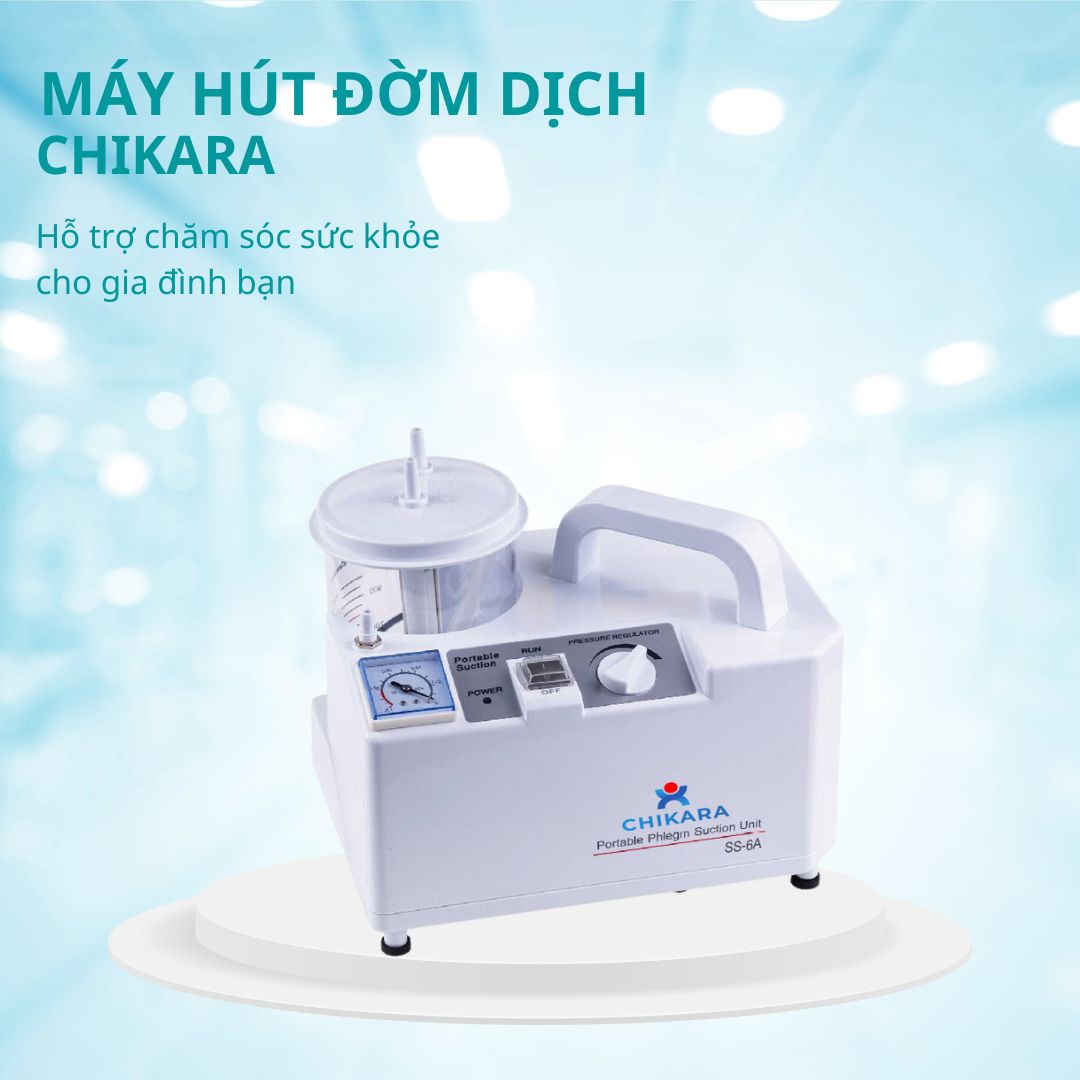 Máy hút đờm dịch Chikara