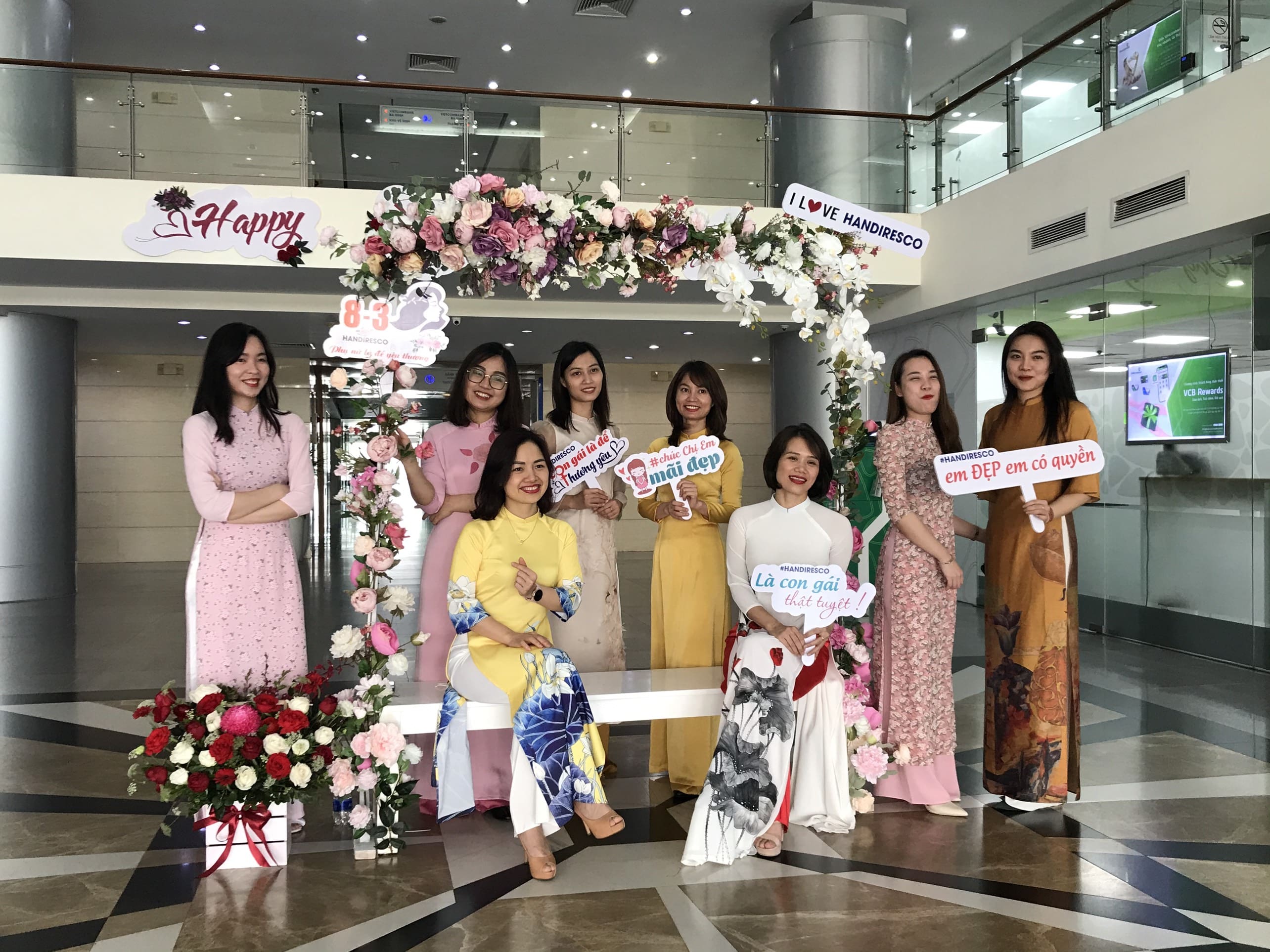 HANDIRESCO CHÚC MỪNG NGÀY QUỐC TẾ PHỤ NỮ