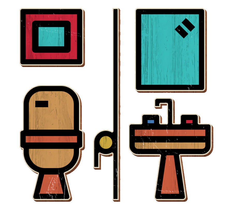 Khu vực WC với trang thiết bị hiện đại