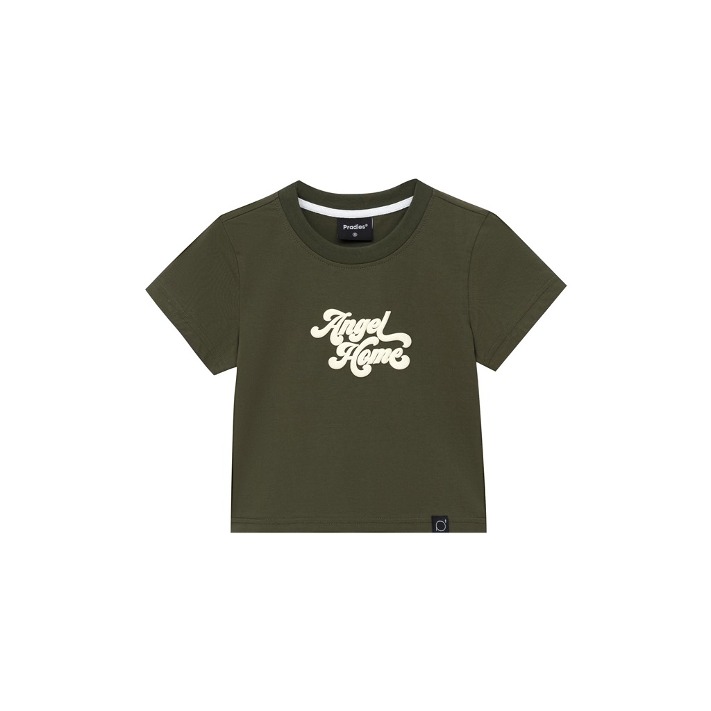 EMBOSSED CROPTEE