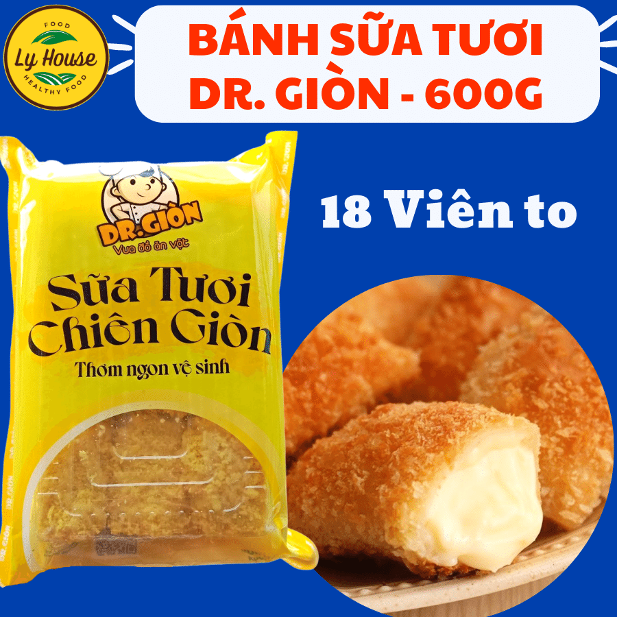 Bánh sữa tươi Dr Giòn 600g 18 viên