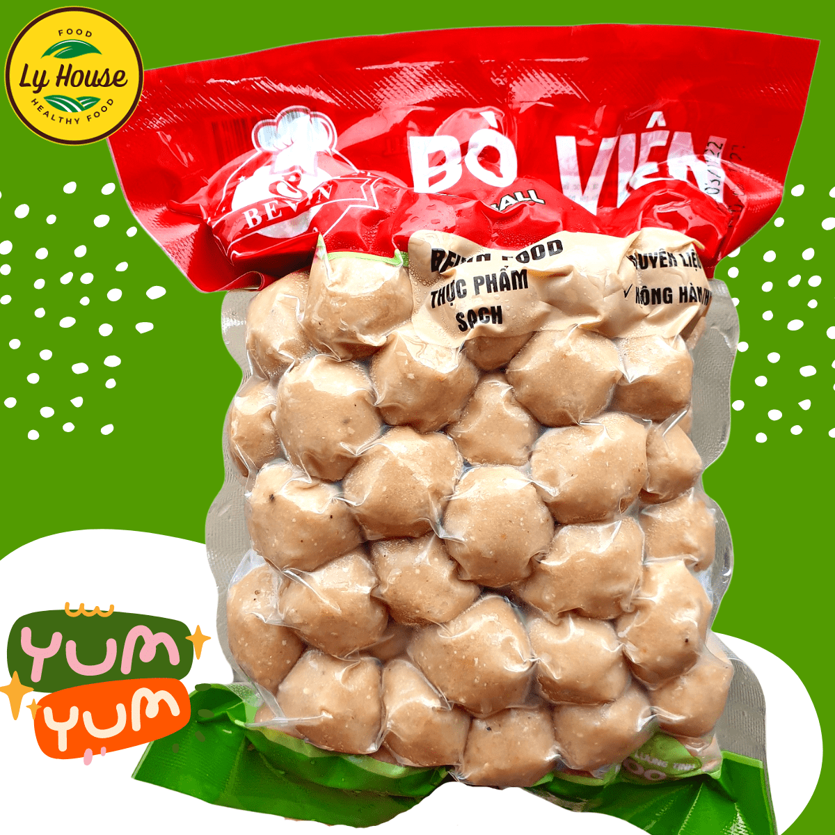Bò viên Bevin 500g