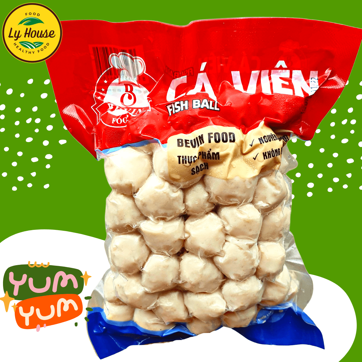 Cá viên Bevin 500g