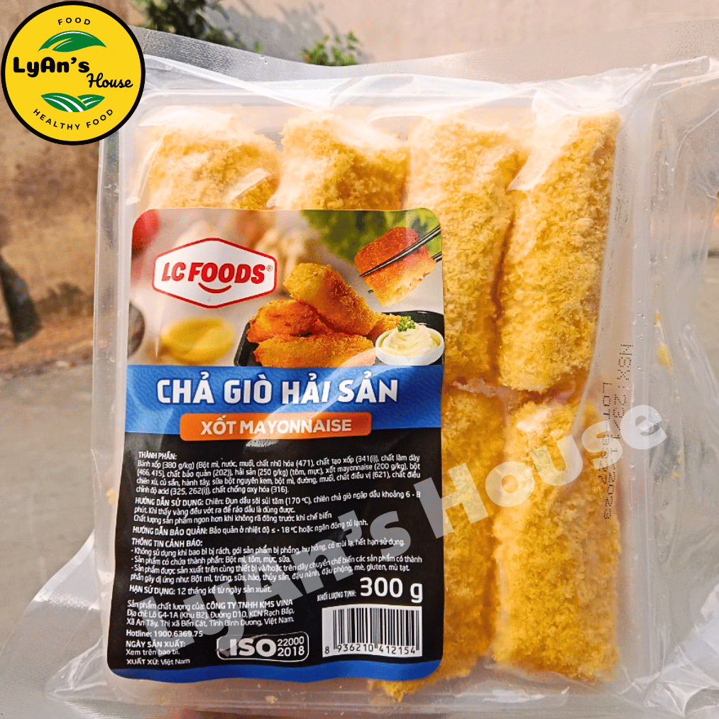 Chả giò hải sản mayonaise LC 400g 8 cái