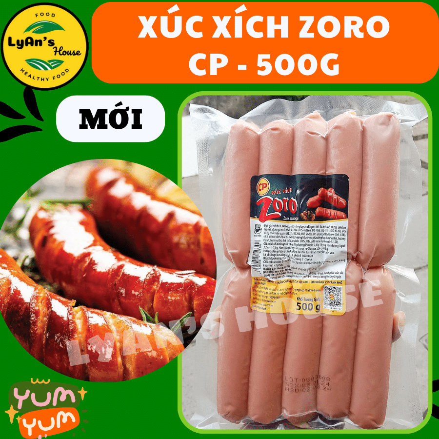 Xúc xích ZORO CP 500g