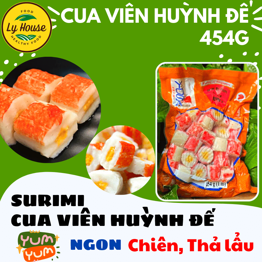 Cua viên huỳnh đế Yosa 454g
