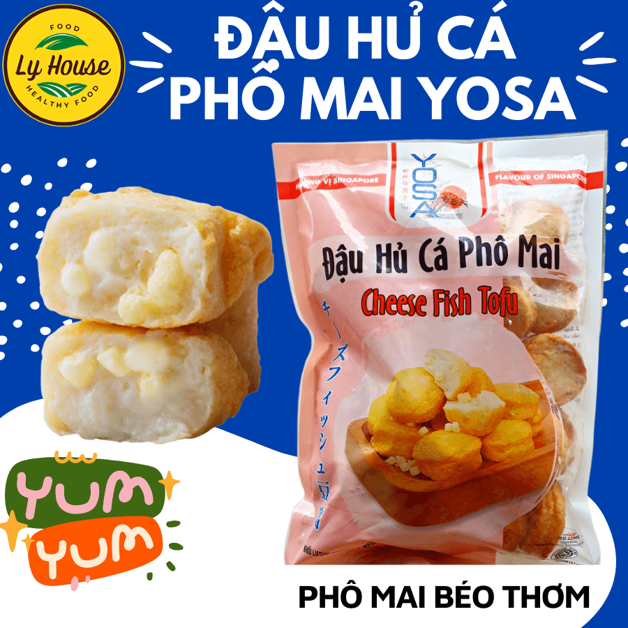 Đậu hủ cá phô mai Yosa 500g