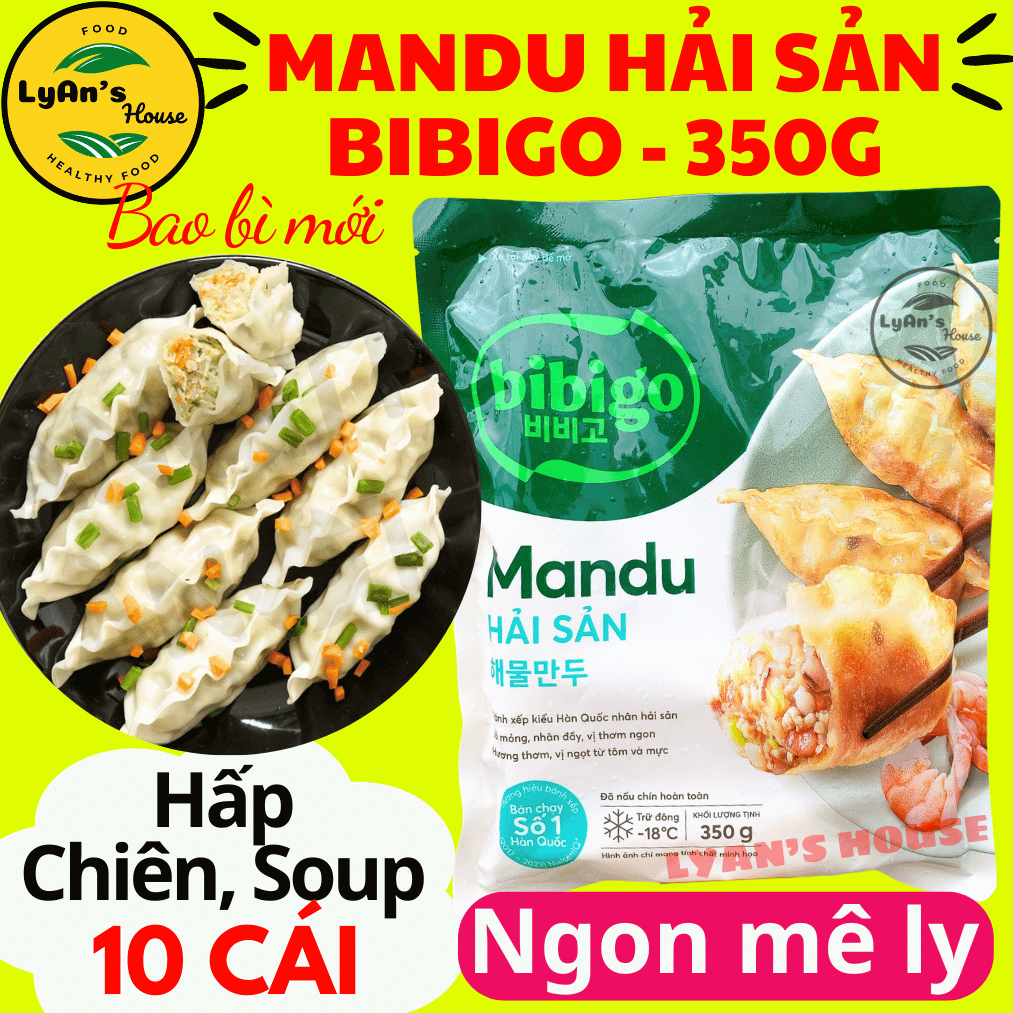 Bánh xếp Mandu Hải sản CJ 350g 10 cái