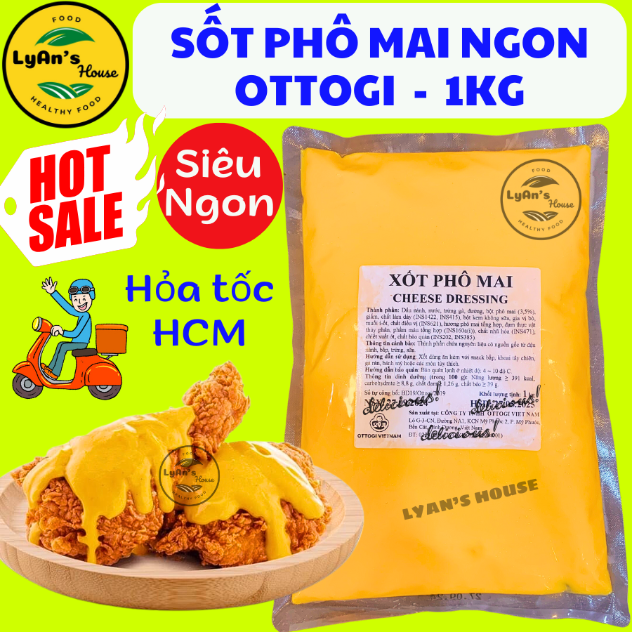 SỐT GÀ RÁN PHÔ MAI Ottogi 1kg