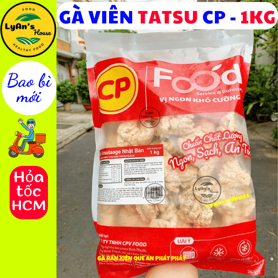 Gà Tatsutaage CP 1kg | Thịt Gà Chiên Giòn Kiểu Nhật – Giá Sỉ Quán Ăn