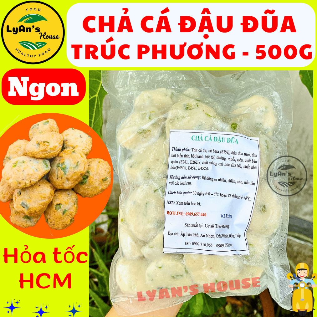 CHẢ CÁ ĐẬU ĐŨA Trúc Phương 500g